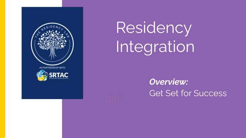 Residency Integration Overview (Module 3)